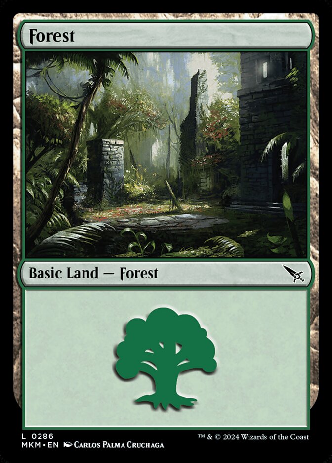 Forest card front