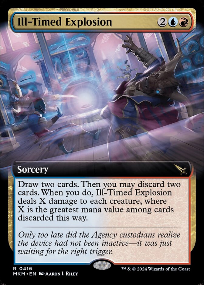Ill-Timed Explosion card front