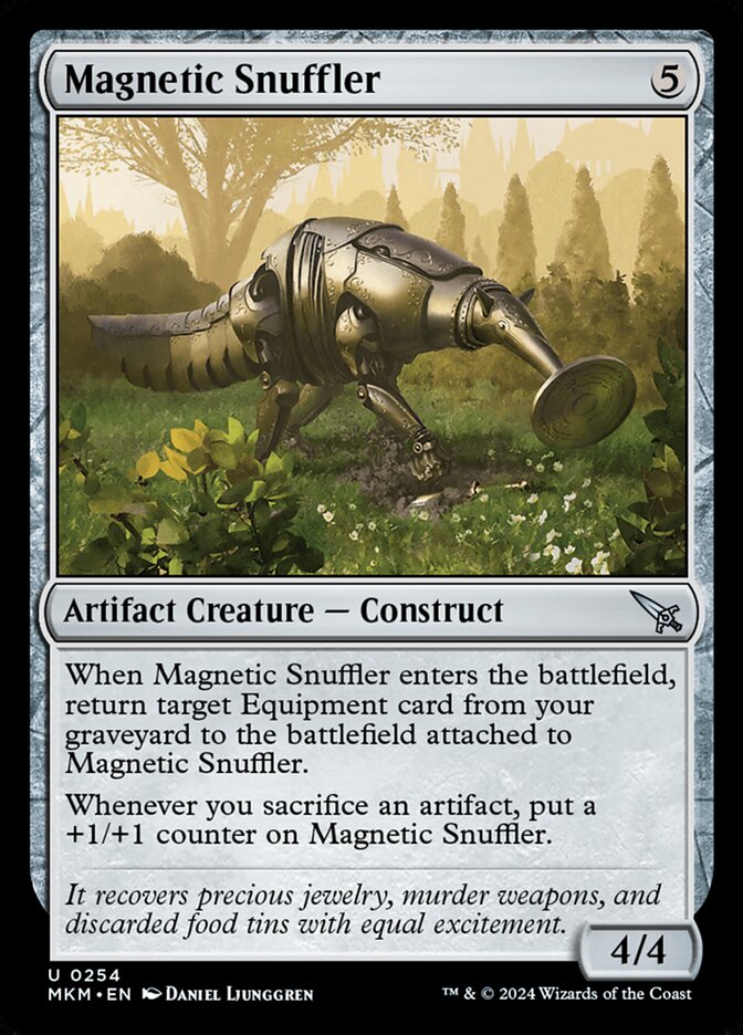 Magnetic Snuffler card front