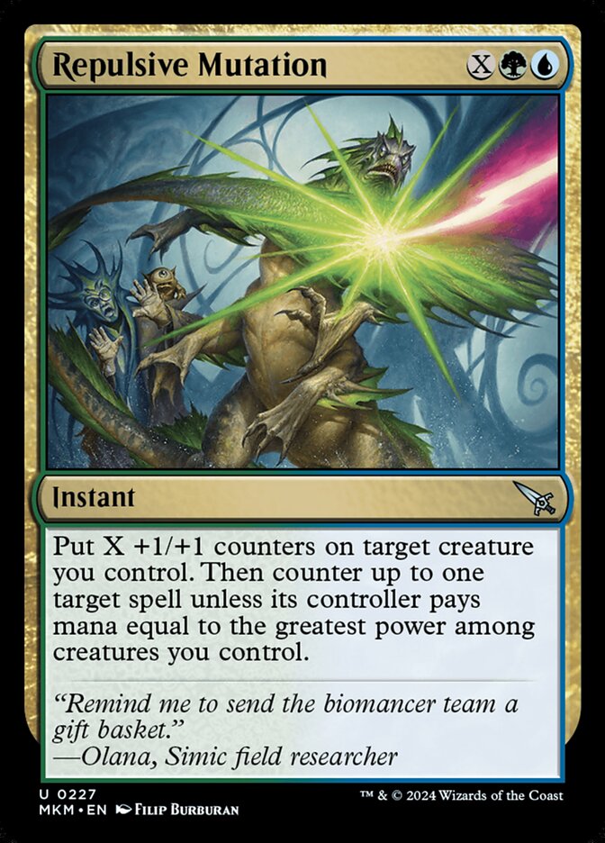Repulsive Mutation card front