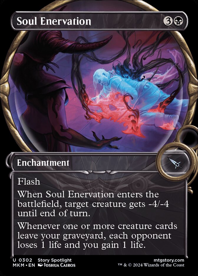 Soul Enervation card front