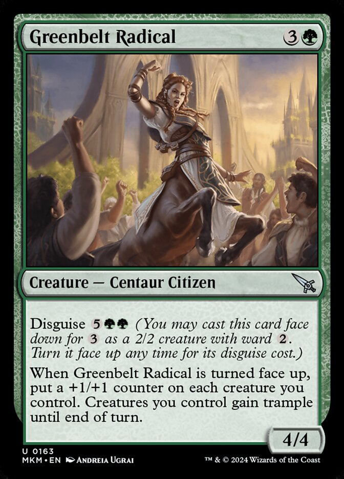 Greenbelt Radical card front