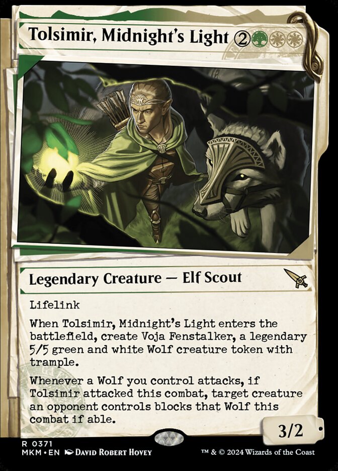 Tolsimir, Midnight's Light card front