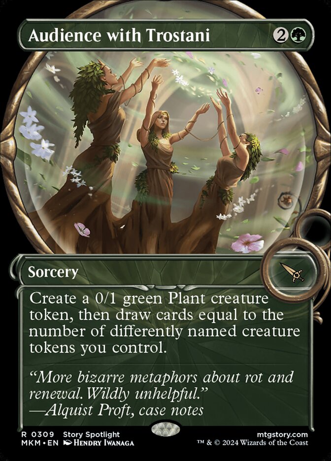 Audience with Trostani card front