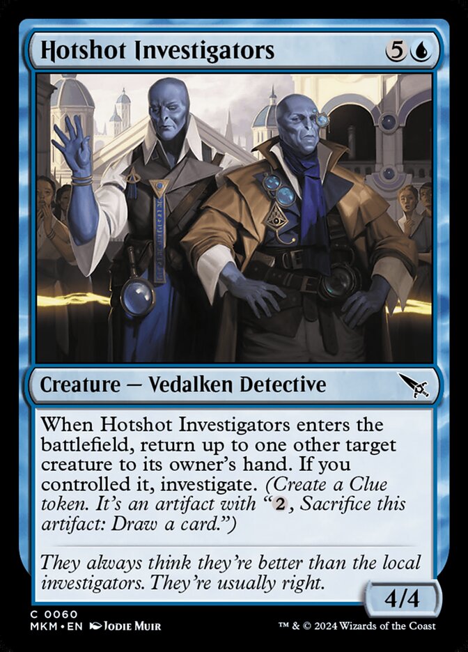 Hotshot Investigators card front