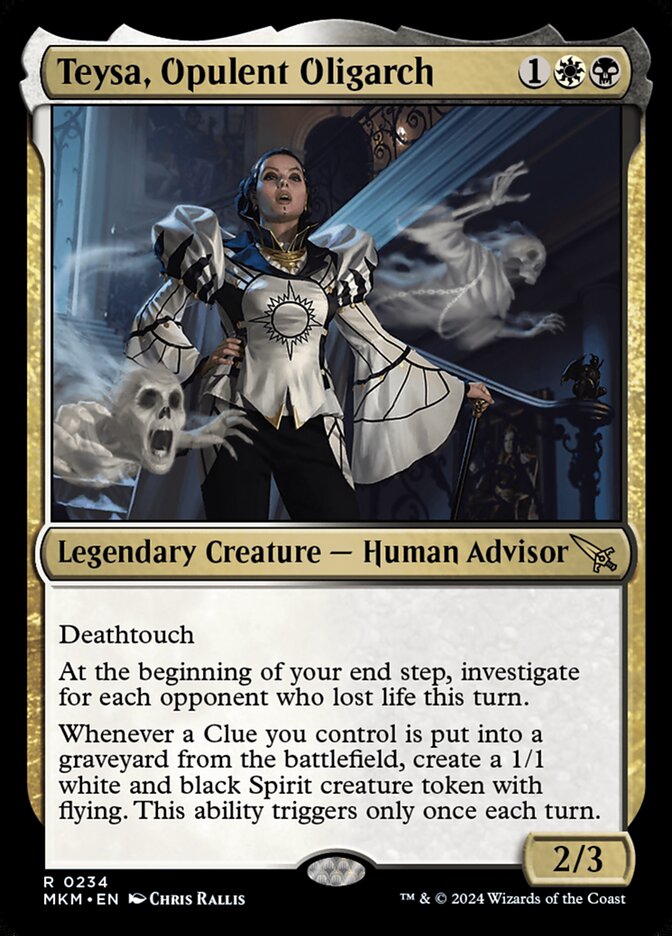 Teysa, Opulent Oligarch card front
