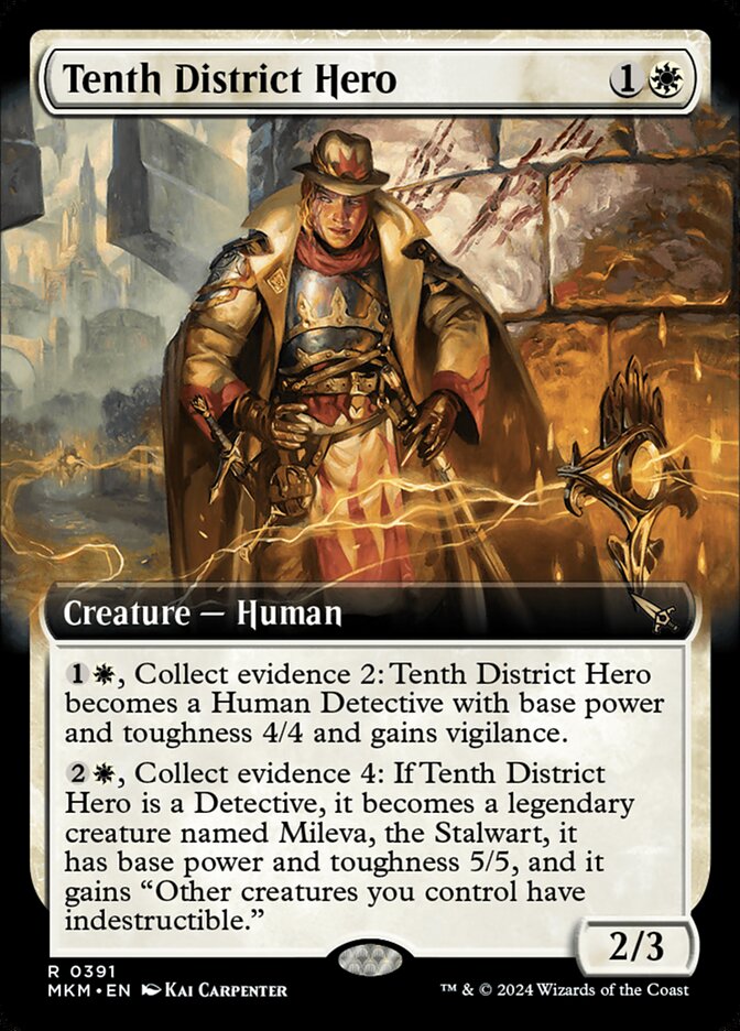 Tenth District Hero card front