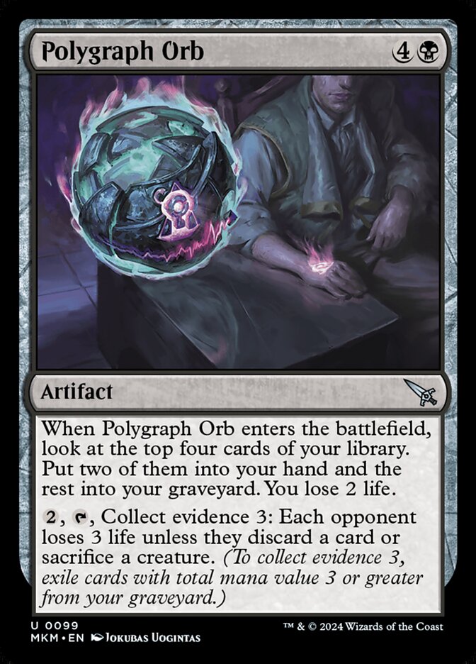 Polygraph Orb card front