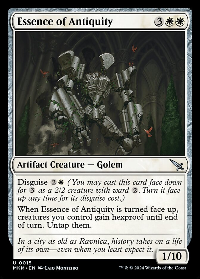 Essence of Antiquity card front