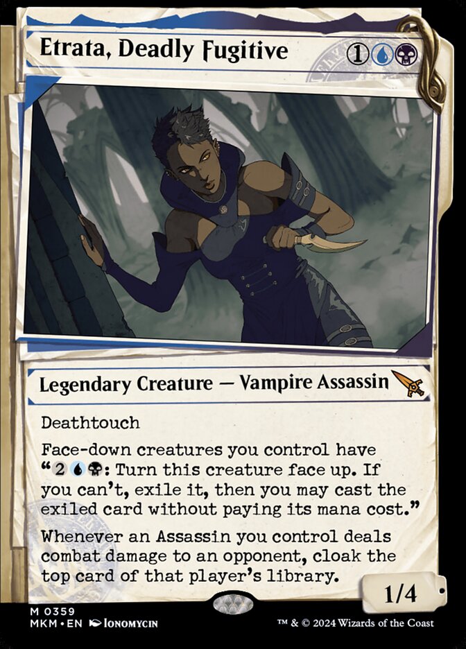 Etrata, Deadly Fugitive card front