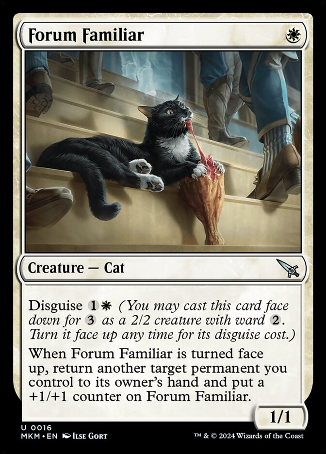 Forum Familiar card front