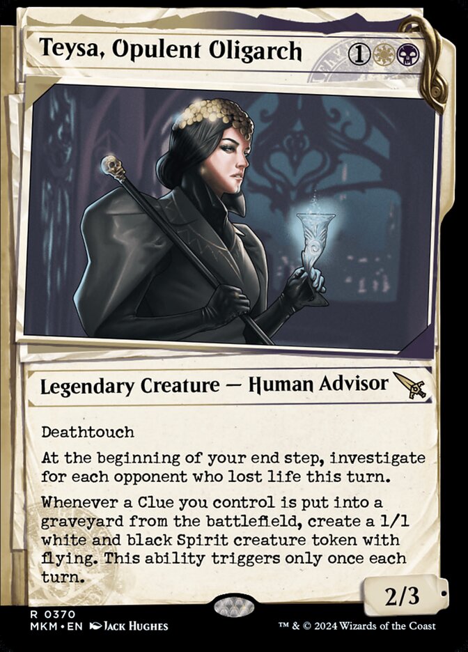 Teysa, Opulent Oligarch card front