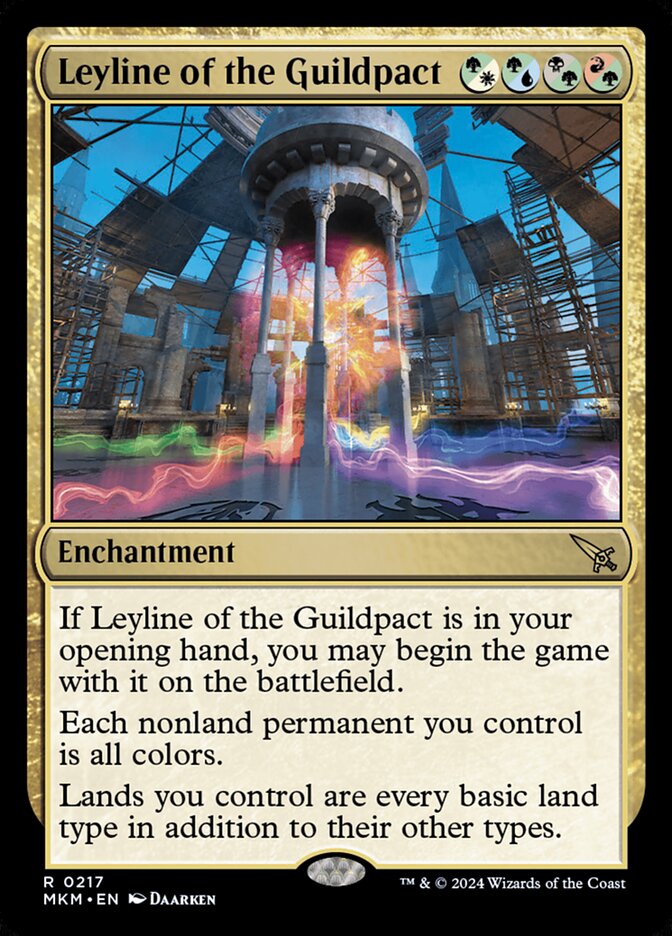 Leyline of the Guildpact card front