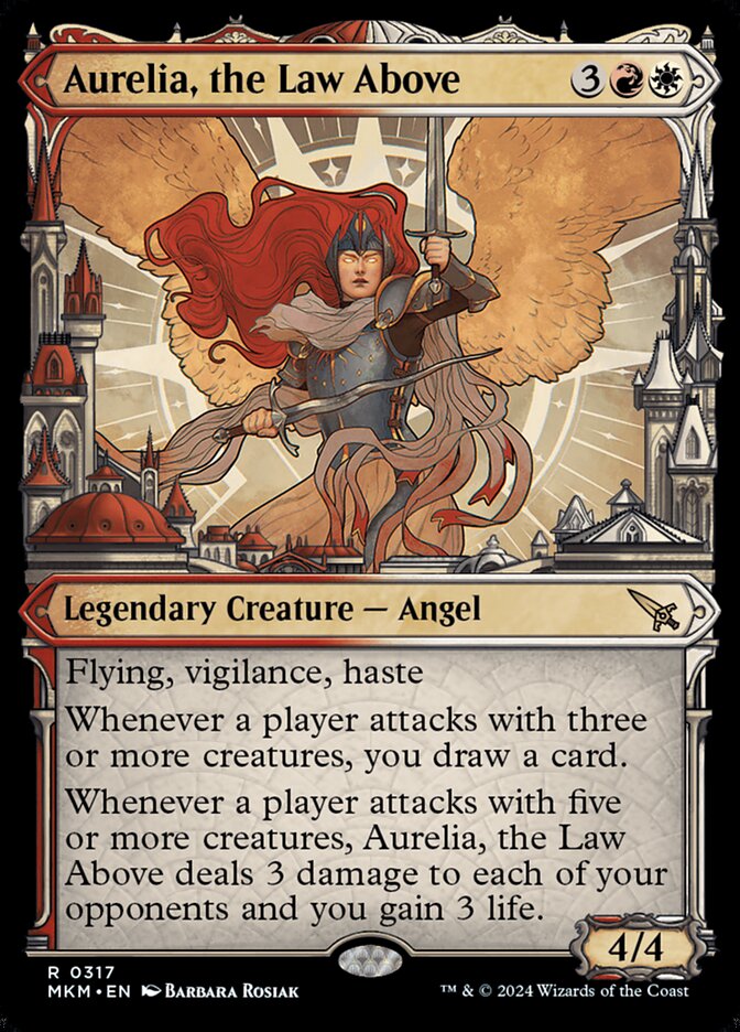 Aurelia, the Law Above card front