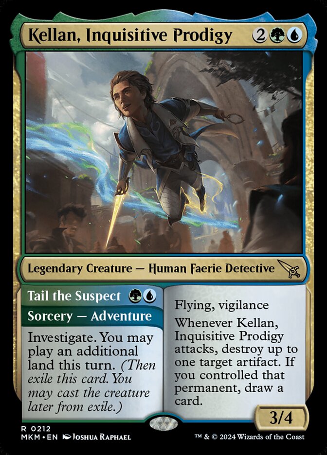 Kellan, Inquisitive Prodigy card front