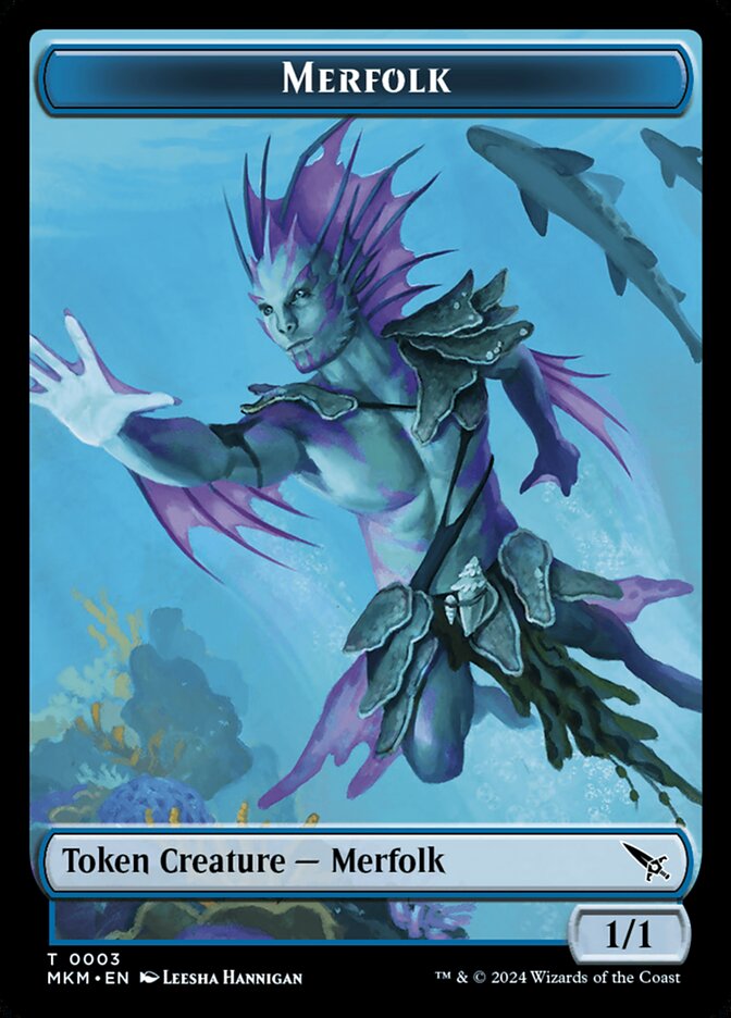 Merfolk card front