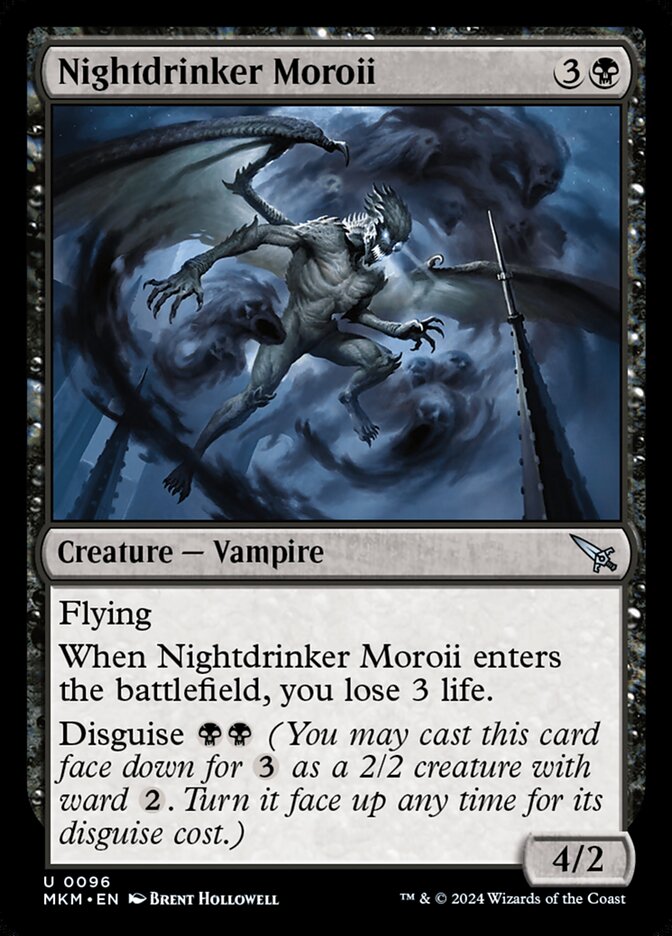 Nightdrinker Moroii card front