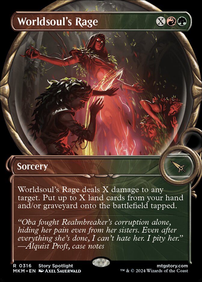 Worldsoul's Rage card front