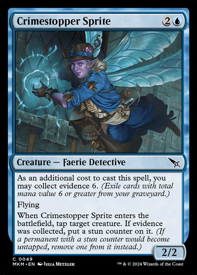 Crimestopper Sprite card front
