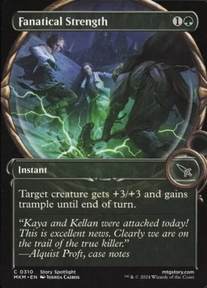Fanatical Strength card front