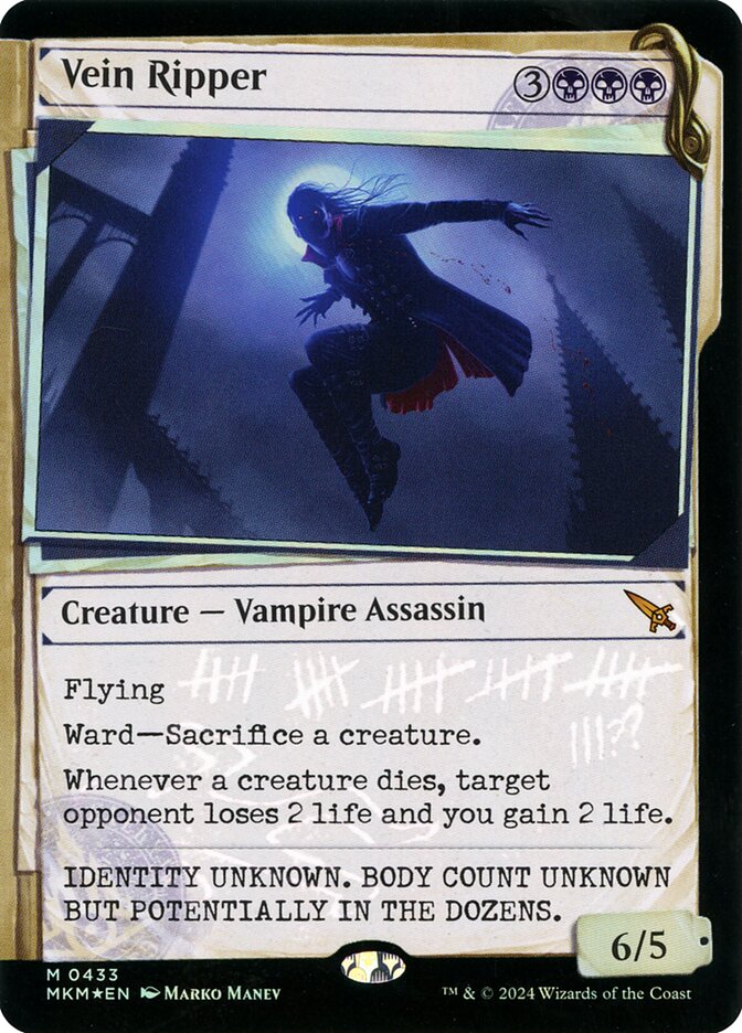Vein Ripper card front