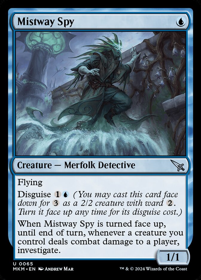 Mistway Spy card front