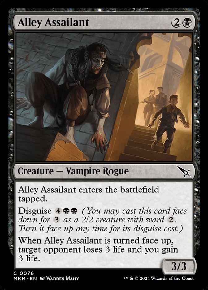 Alley Assailant card front