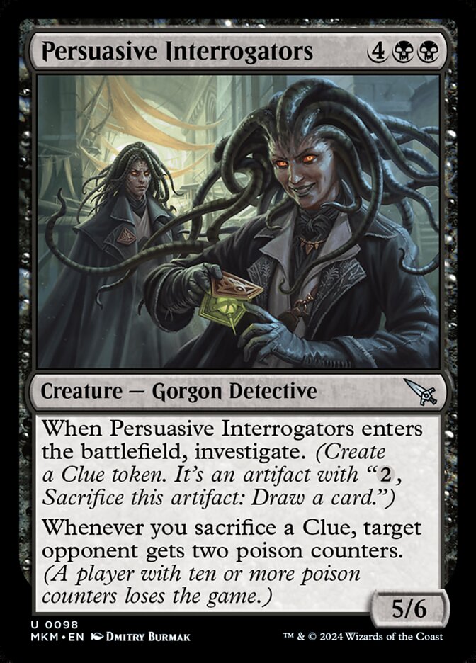 Persuasive Interrogators card front