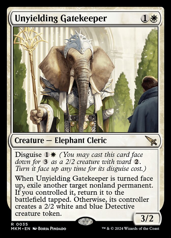 Unyielding Gatekeeper card front