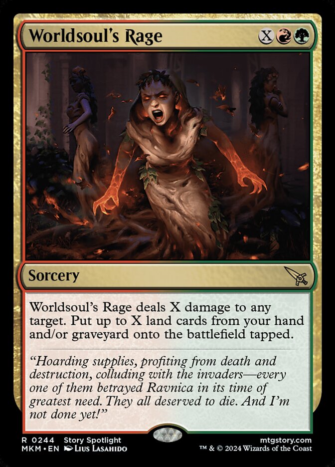 Worldsoul's Rage card front