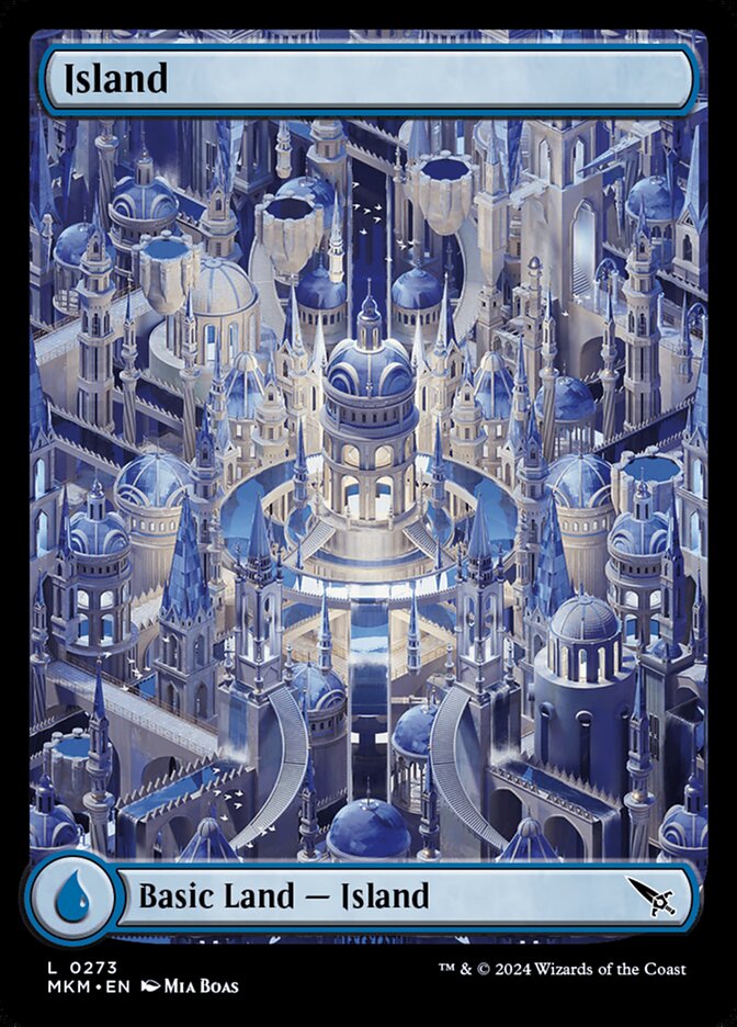 Island card front