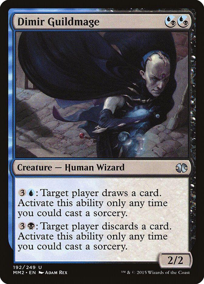 Dimir Guildmage card front