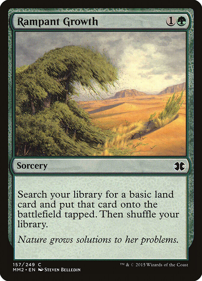 Rampant Growth card front