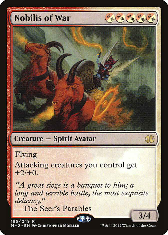 Nobilis of War card front