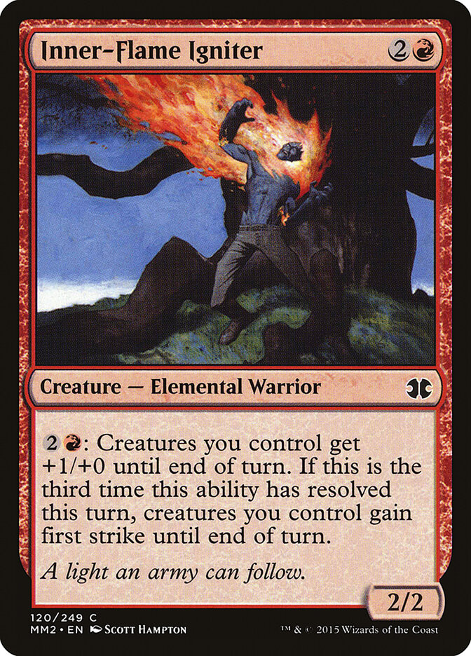 Inner-Flame Igniter card front