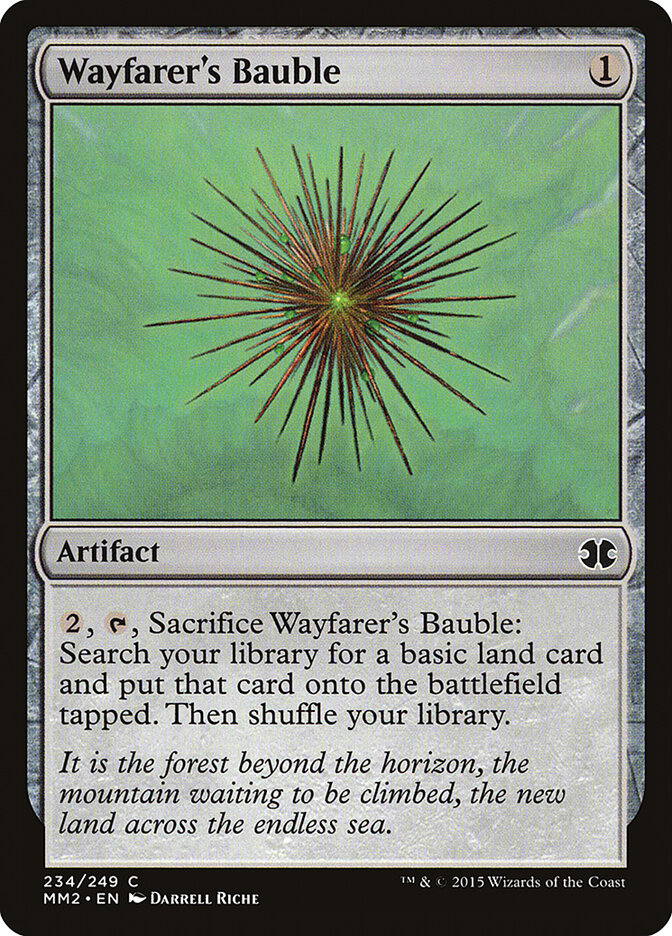 Wayfarer's Bauble card front