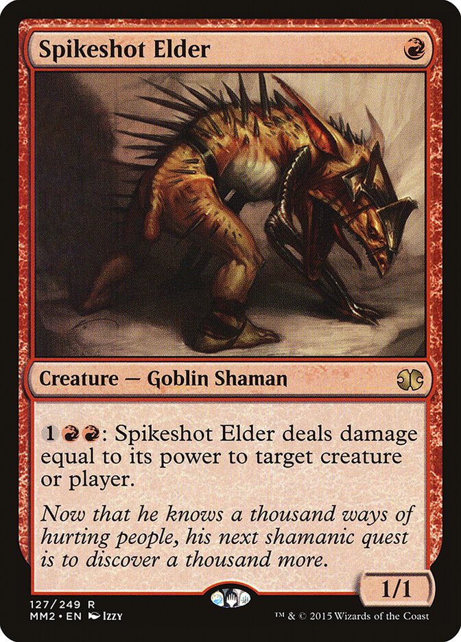 Spikeshot Elder card front