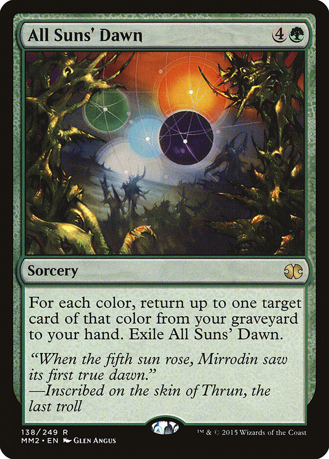 All Suns' Dawn card front