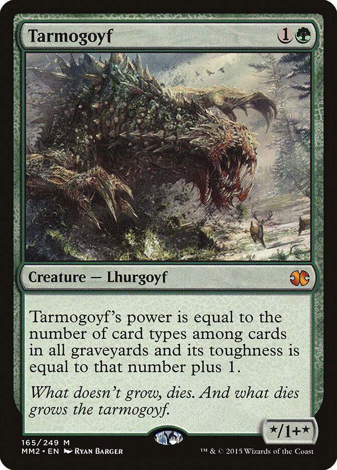 Tarmogoyf card front