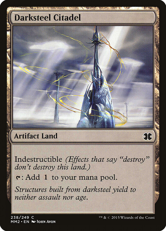 Darksteel Citadel card front