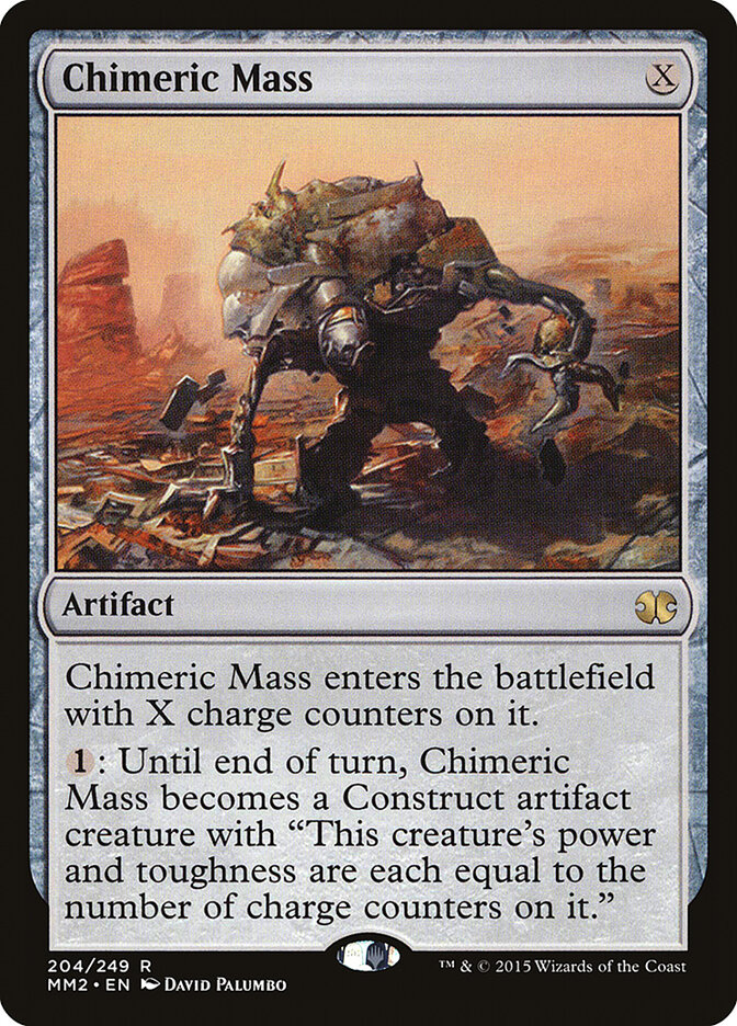 Chimeric Mass card front