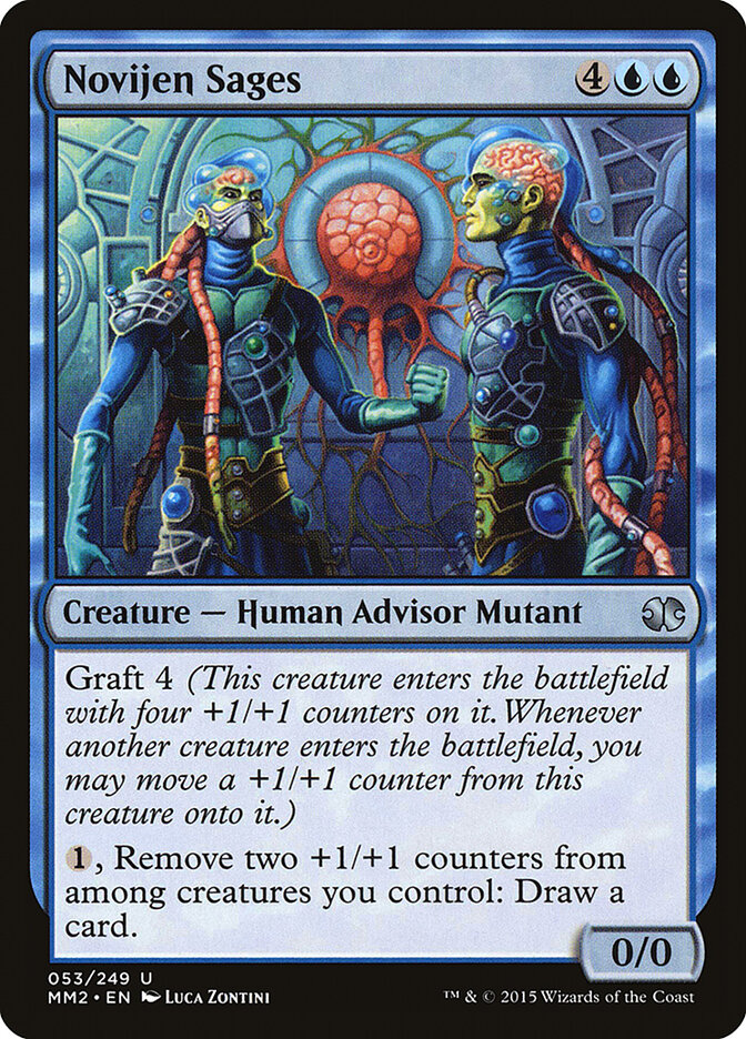 Novijen Sages card front