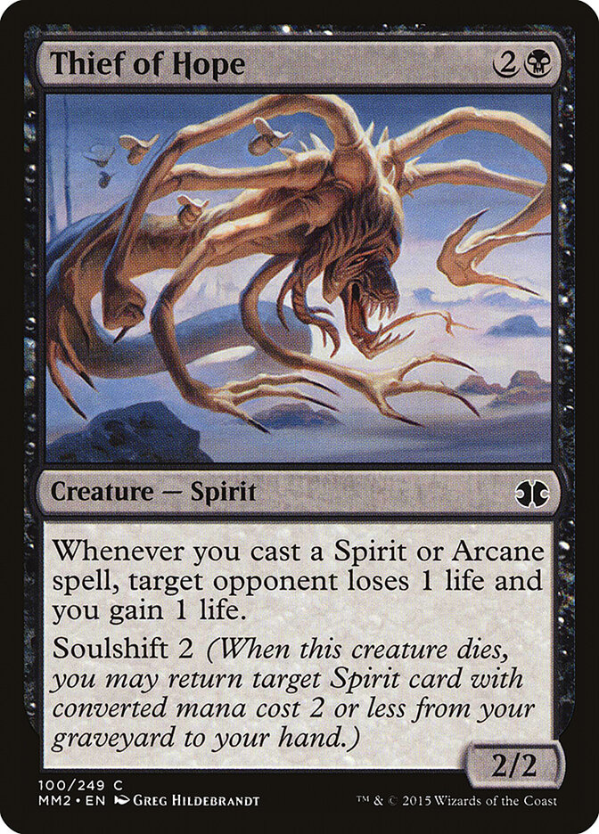 Thief of Hope card front
