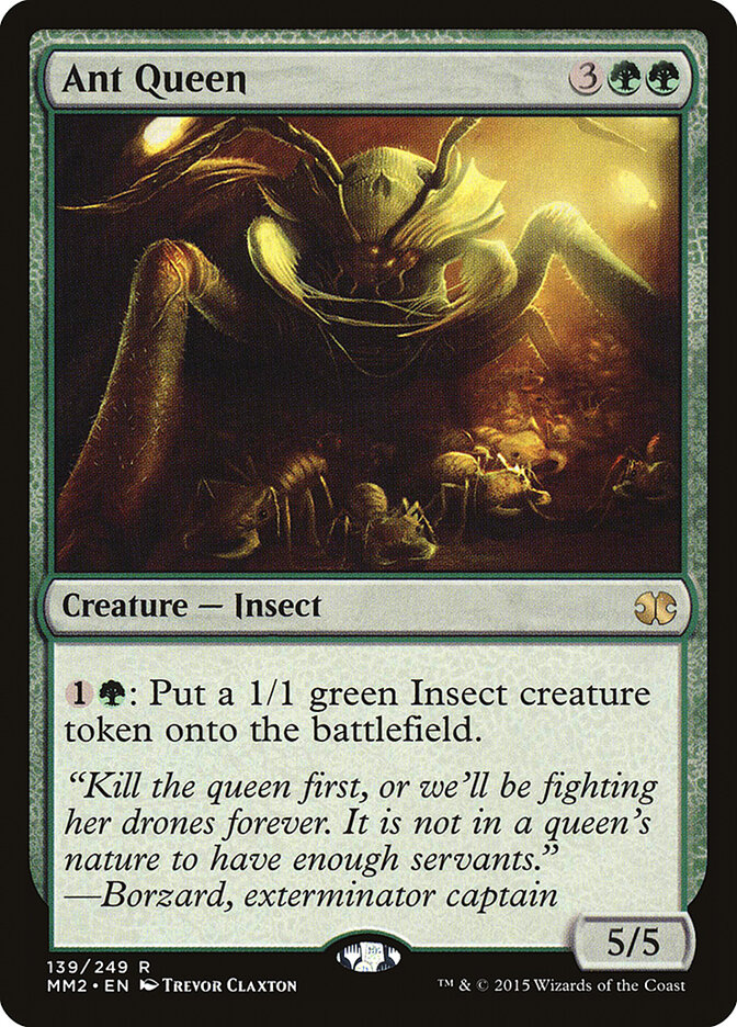 Ant Queen card front