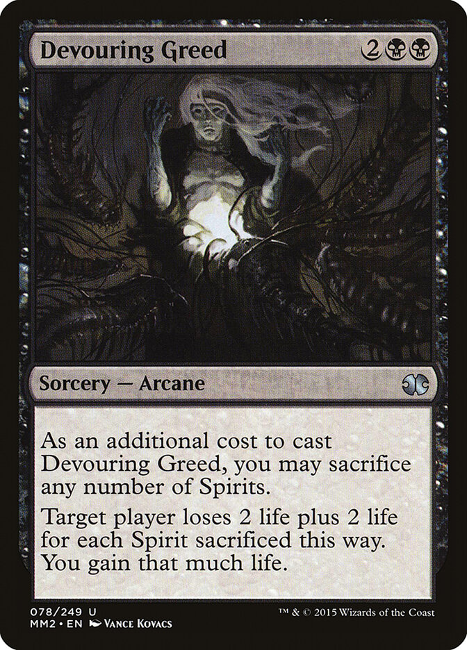 Devouring Greed card front