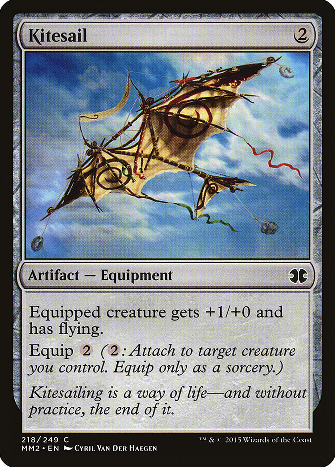 Kitesail card front