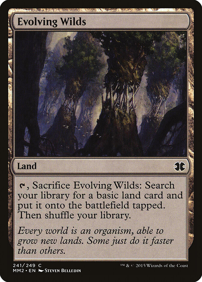 Evolving Wilds card front