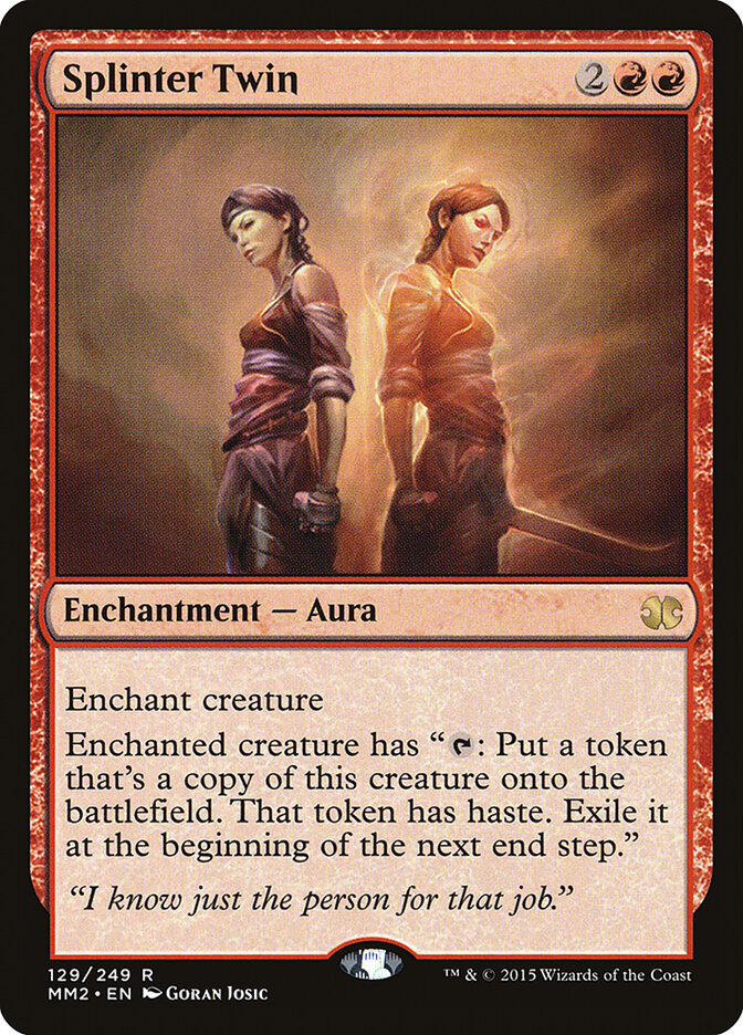 Splinter Twin card front