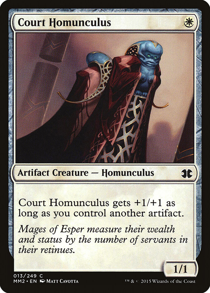 Court Homunculus card front