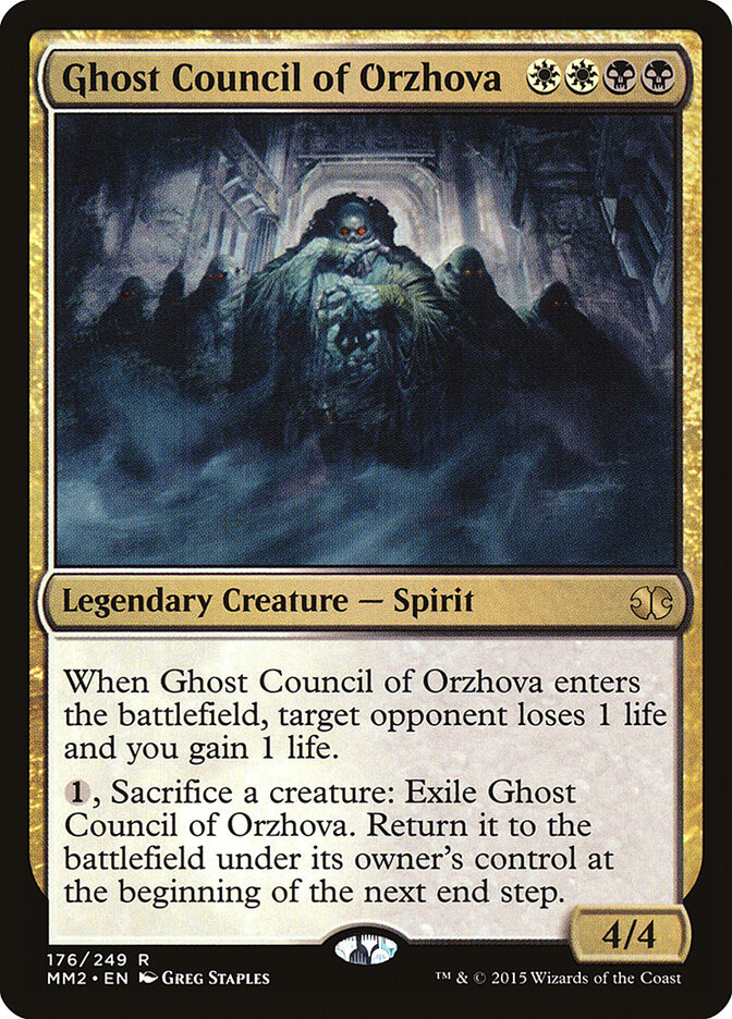 Ghost Council of Orzhova card front